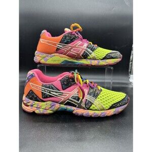 Asics Gel Noosa Tri 8 Womens Size 8.5 Mens 7 Running Shoes Neon Colorful T356N